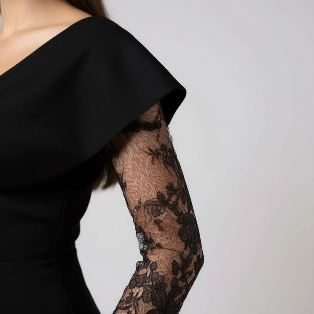 Elegantes Spitzenkleid – Bild 4