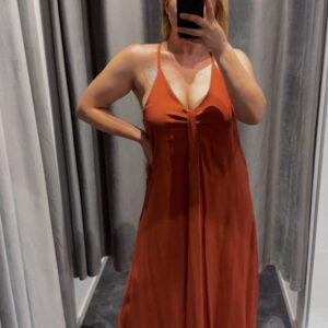 Mila Dress Rust