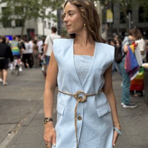 Sleeveless Blazer „Azur“